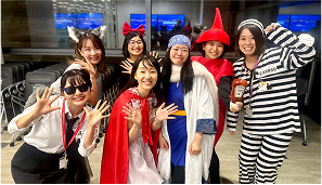 全社イベント「ハロウィン」ではケチャップ仮装で参戦!宿輪さんの“ふざけて本気”感が伝わります